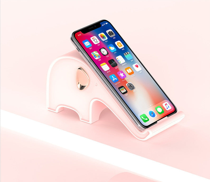 Creative Elephant Mobile Phone Wireless Charger Desktop Wireless Fast Charge.